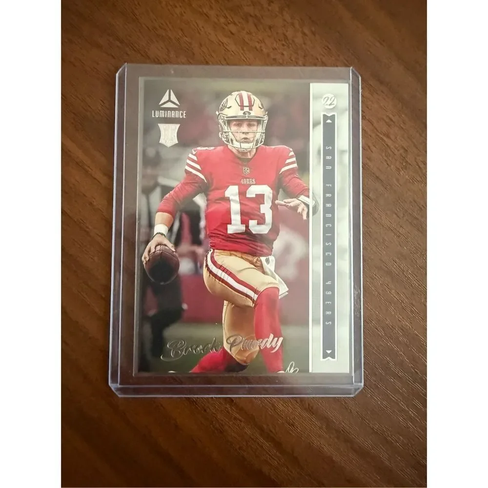 Panini Brock Purdy SF 49ers QB Lot of 5 Football Cards‎ Rookie 2022-2024